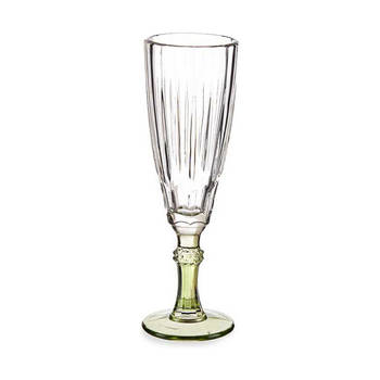 Champagneglas Exotic Kristal Groen 170 ml