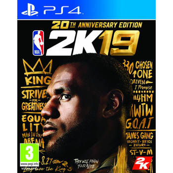 NBA 2K19 - 20th Anniversary Edition - PS4