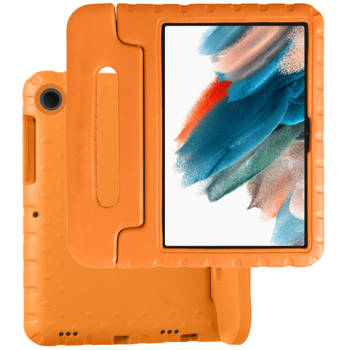 Basey Samsung Galaxy Tab A8 Kinderhoesje Foam Case Hoesje Cover Hoes -Oranje