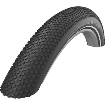 Schwalbe Vouwband G-One Allround DD RaceGuard 27.5 x 2.25" / 57-584 mm zwart met reflectie