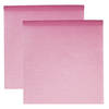 Santex Tafelkleed op rol - 2x - babyshower meisje - polyester - roze - 120 cm x 10 m - Feesttafelkleden