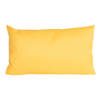 Buiten/woonkamer/slaapkamer kussens in het geel 30 x 50 cm - Sierkussens