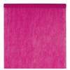 Santex Tafelkleed op rol - polyester - fuchsia roze - 120 cm x 10 m - Feesttafelkleden