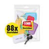 Sleutellabel Combi-Label openklapbaar- Sleutelhanger - Naamlabel - 88x
