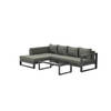 Garden Impressions Esmee loungeset rechts carbon black mystic grey