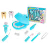 Tandarts medische Kit Blauwe Nijlpaard - Speelgoeddoktersset - Play Set - 13-Delig