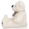 Teddybeer "Tommy" Wit, 140 cm, knuffelbeer, pluche beer, valentijnsdag, cadeau, kado