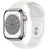 Apple Watch Series 8 45mm GPS + Cellular Sportbandje Wit
