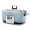 GreenPan Slowcooker - 6.0 liter - Blue Haze - keramische anti-baklaag