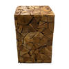 DKNC - Kruk Xanthe - Hout - 32x32x42cm - Natuurlijk