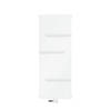 Badkamerradiator 1600x604 mm Wit met voet Aansluitset ML-Design