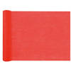 Santex Tafelloper op rol - polyester - rood - 30 cm x 10 m - Feesttafelkleden