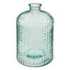 Atmosphera bloemenvaas Apotheker Fles model - transparant - 3D glas - H32 x D18 cm - Vazen