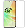 Basey OPPO A78 Screenprotector Tempered Glass Full Cover - OPPO A78 Beschermglas Screen Protector Glas