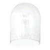 HAES DECO - Decoratieve glazen stolp zonder onderzetter, diameter 23 cm en hoogte 31 cm - ST6GL3549HS