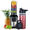 MOA Blender - Blender to go - 2 tritan bekers van 600ml - Smoothie maker - 800W - Stainless steel - MB10S