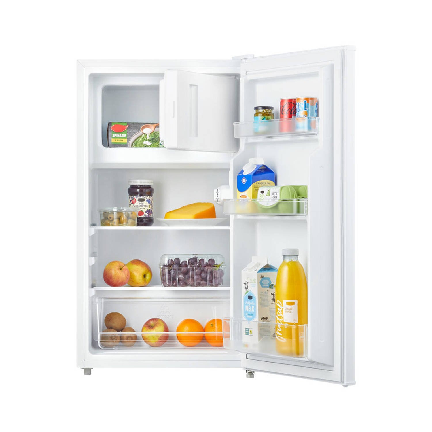 Tomado TRT4702W Tafelmodel koelkast 80 liter Met vriesvak Energielabel E Wit