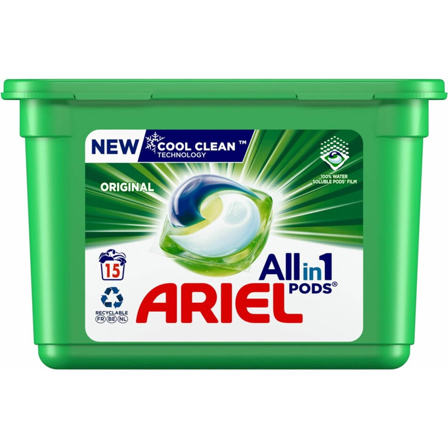 Ariel - All in 1 Pods - Original - 6 x 15 stuks