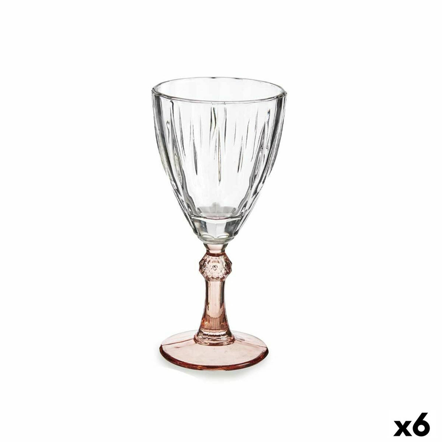 Wijnglas Exotic Kristal Bruin 6 Stuks (275 ml)