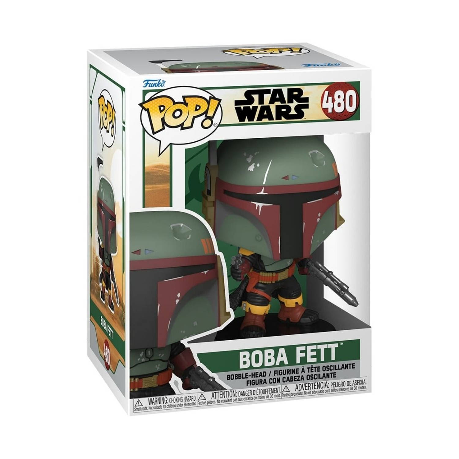 Star Wars: The Book of Boba Fett Bobble-Head Funko Pop #480