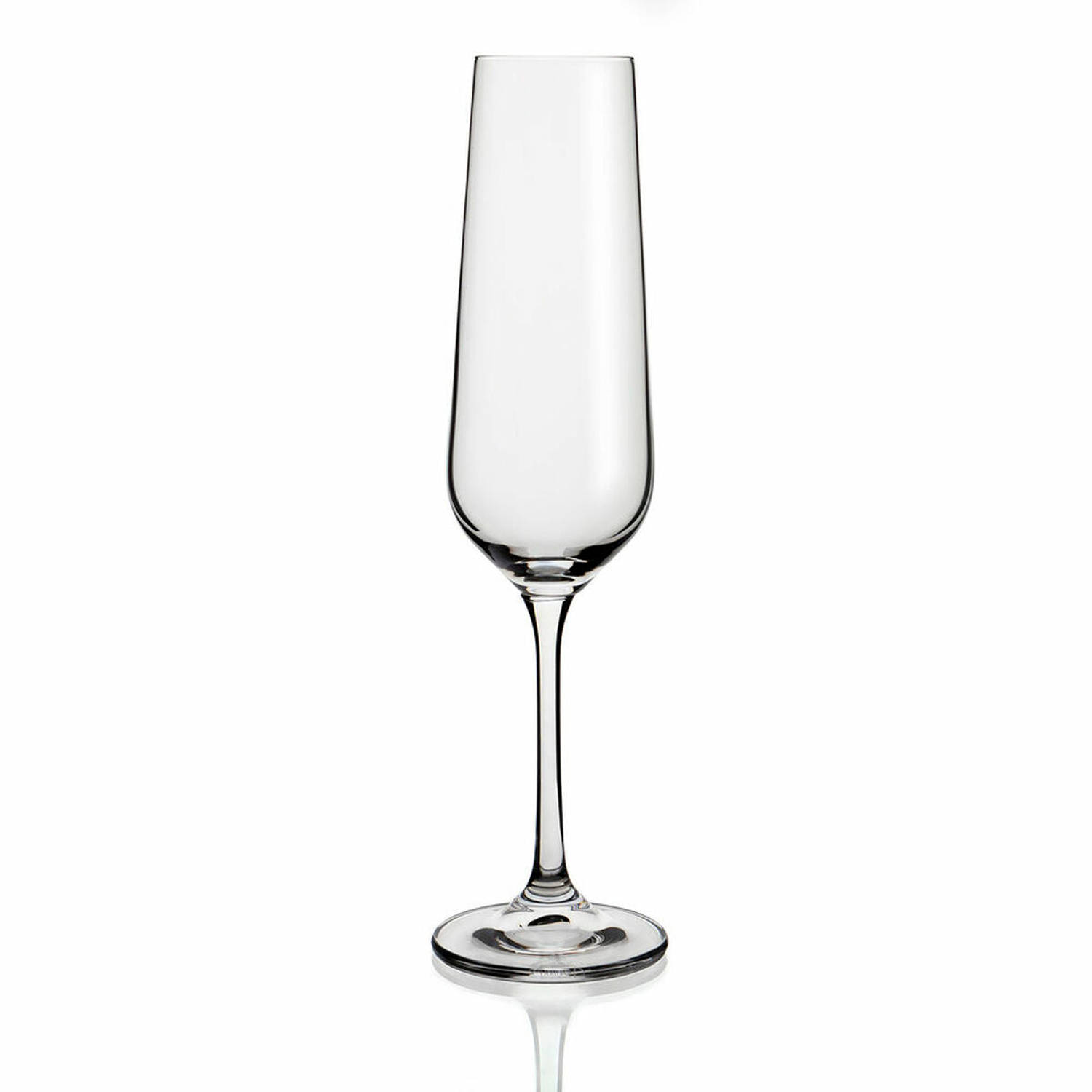 Champagneglas Belia Bohemia Transparant Glas 6 Stuks (20 cl)