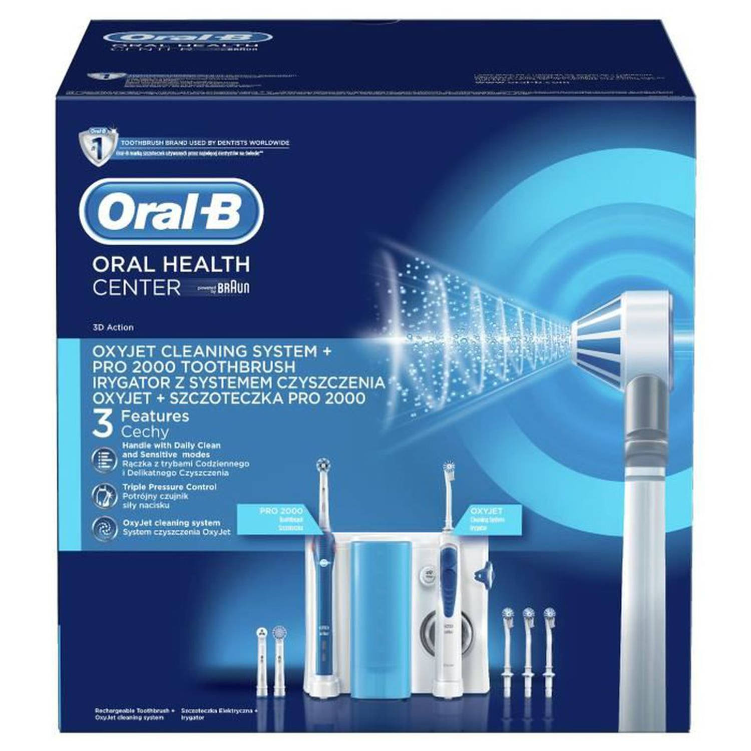 Oral-B combinatie PRO + Oxyjet | Blokker