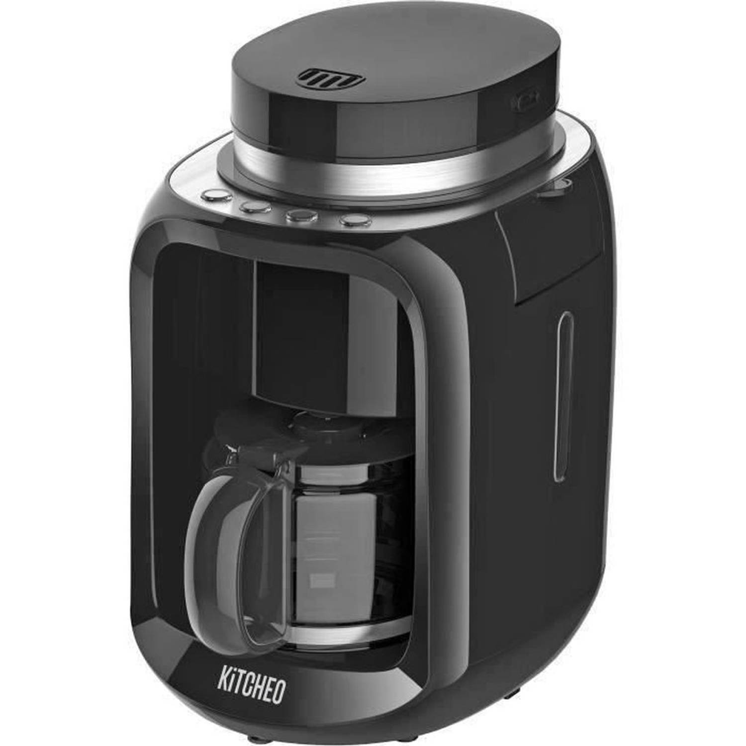 KITCHEO CK71B - Koffiezetapparaat met koffiemolen - 600 W