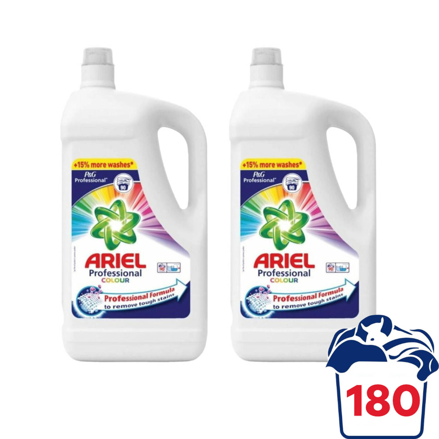 Ariel Proffesional Vloeibaar Wasmiddel Color 180 wasbeurten 8,10L