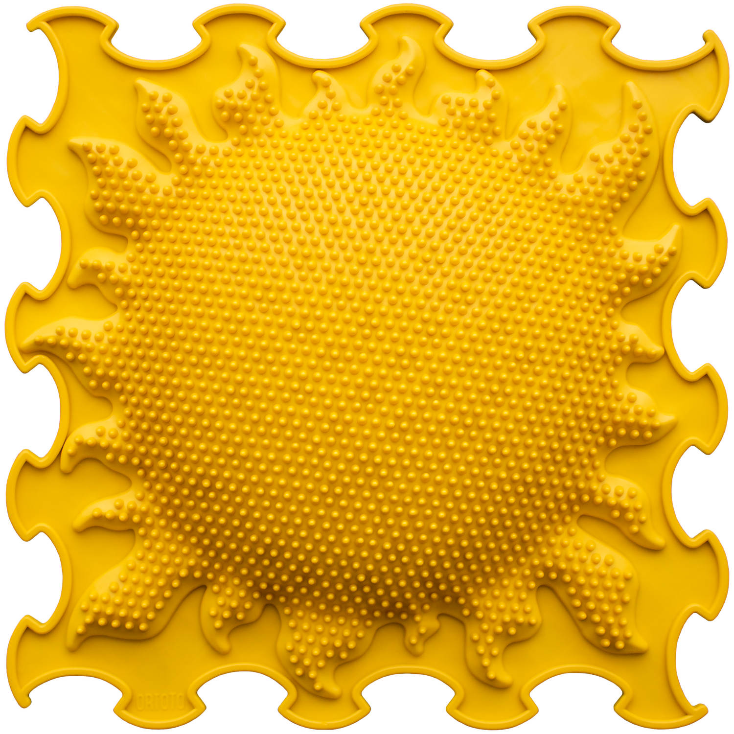 Ortoto sensorische mat Shining Sun (Semi-Sphere) Yellow