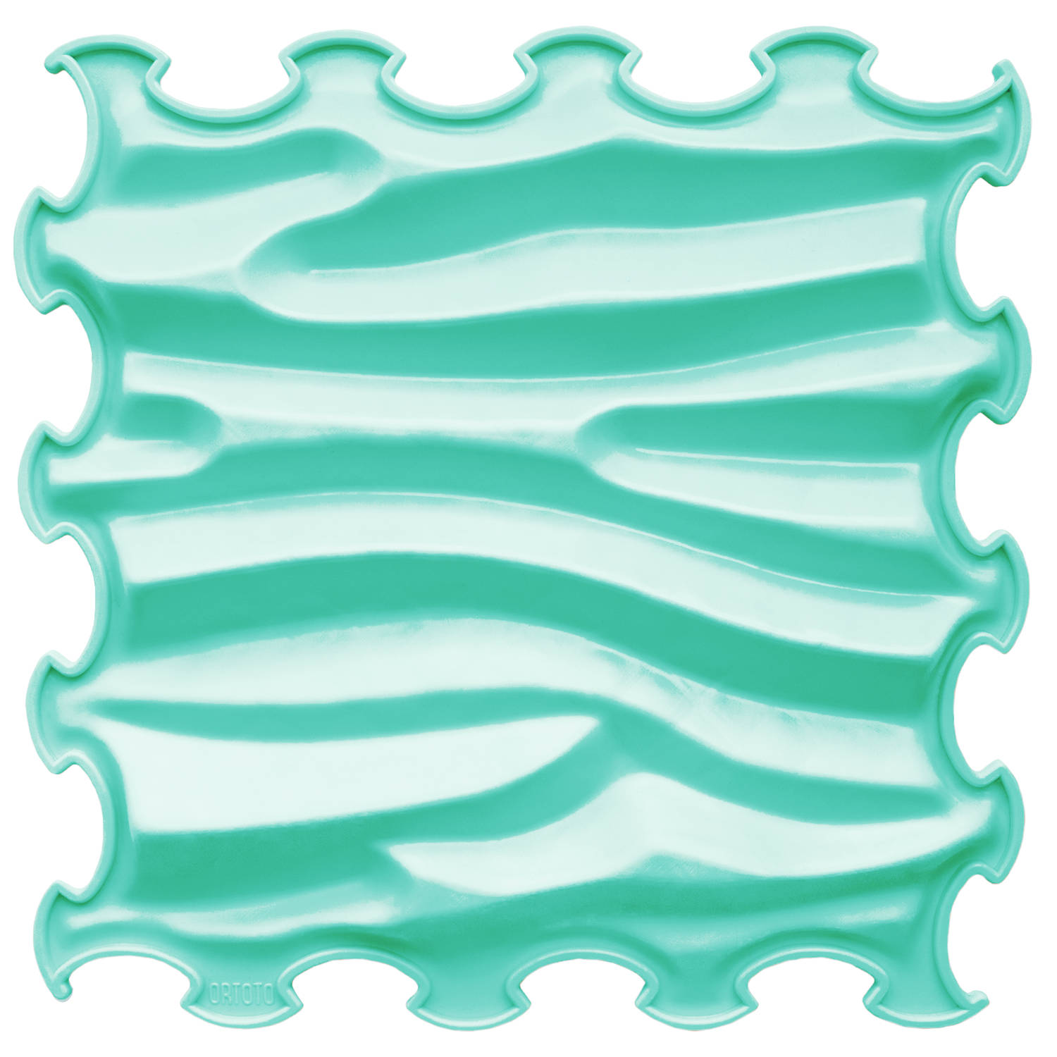 Ortoto Sandy Waves mat Sea Turquoise