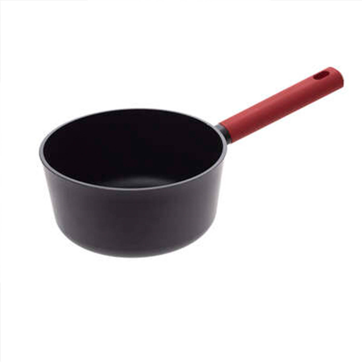 Steelpan-sauspan Alle kookplaten geschikt zwart dia 21 cm Steelpannen