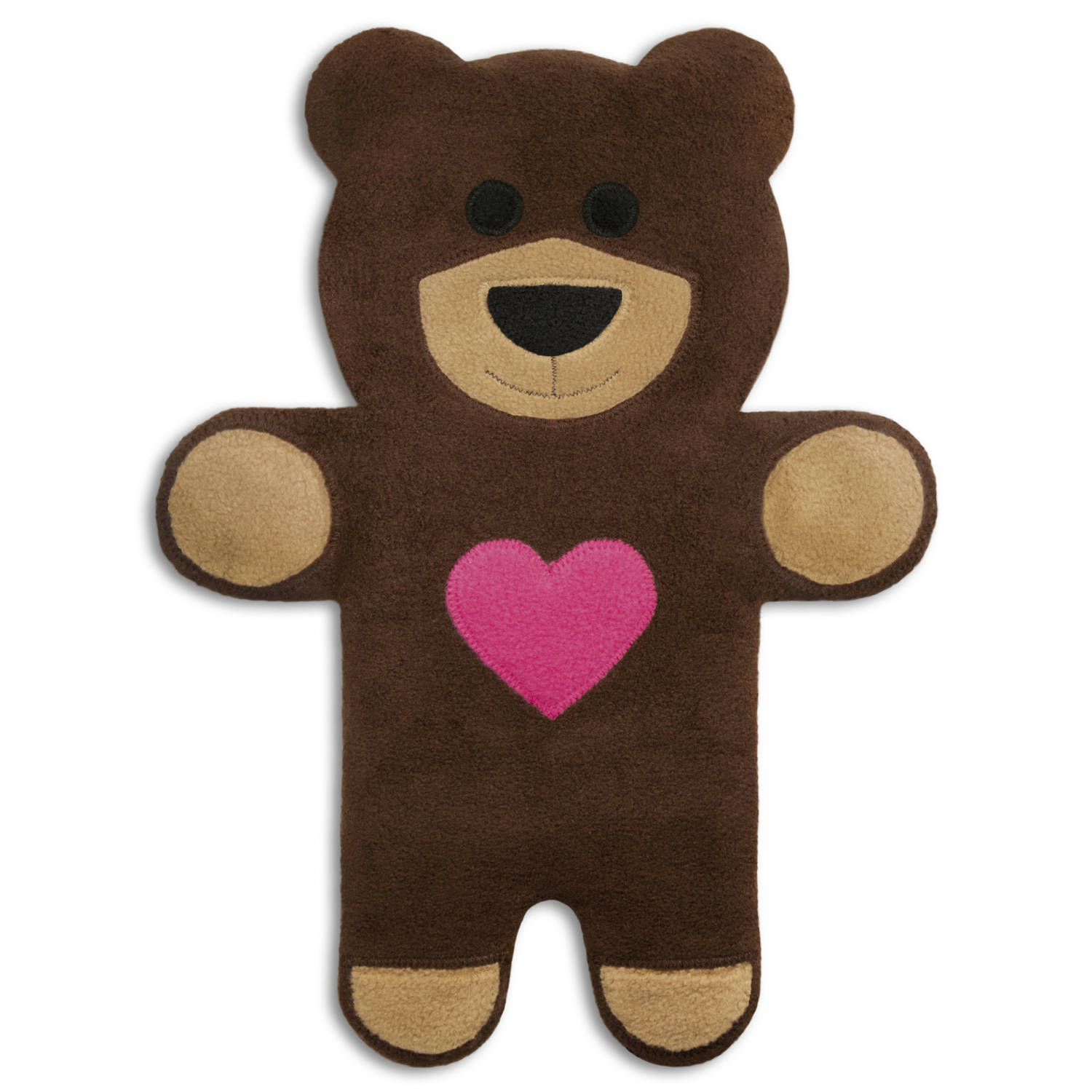 Leschi Warming pillow Teddy heart chocolate