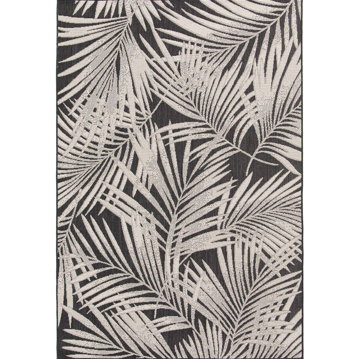 Garden Impressions Buitenkleed Naturalis 120x170 cm palm leaf taupe