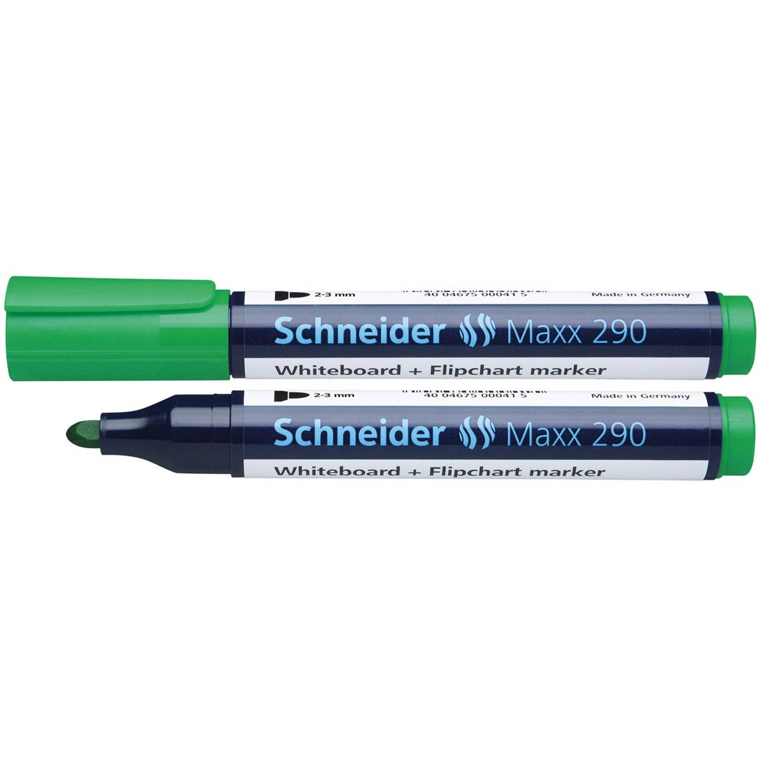 Viltstift Schneider 290 whiteboard rond groen 1.5-3mm