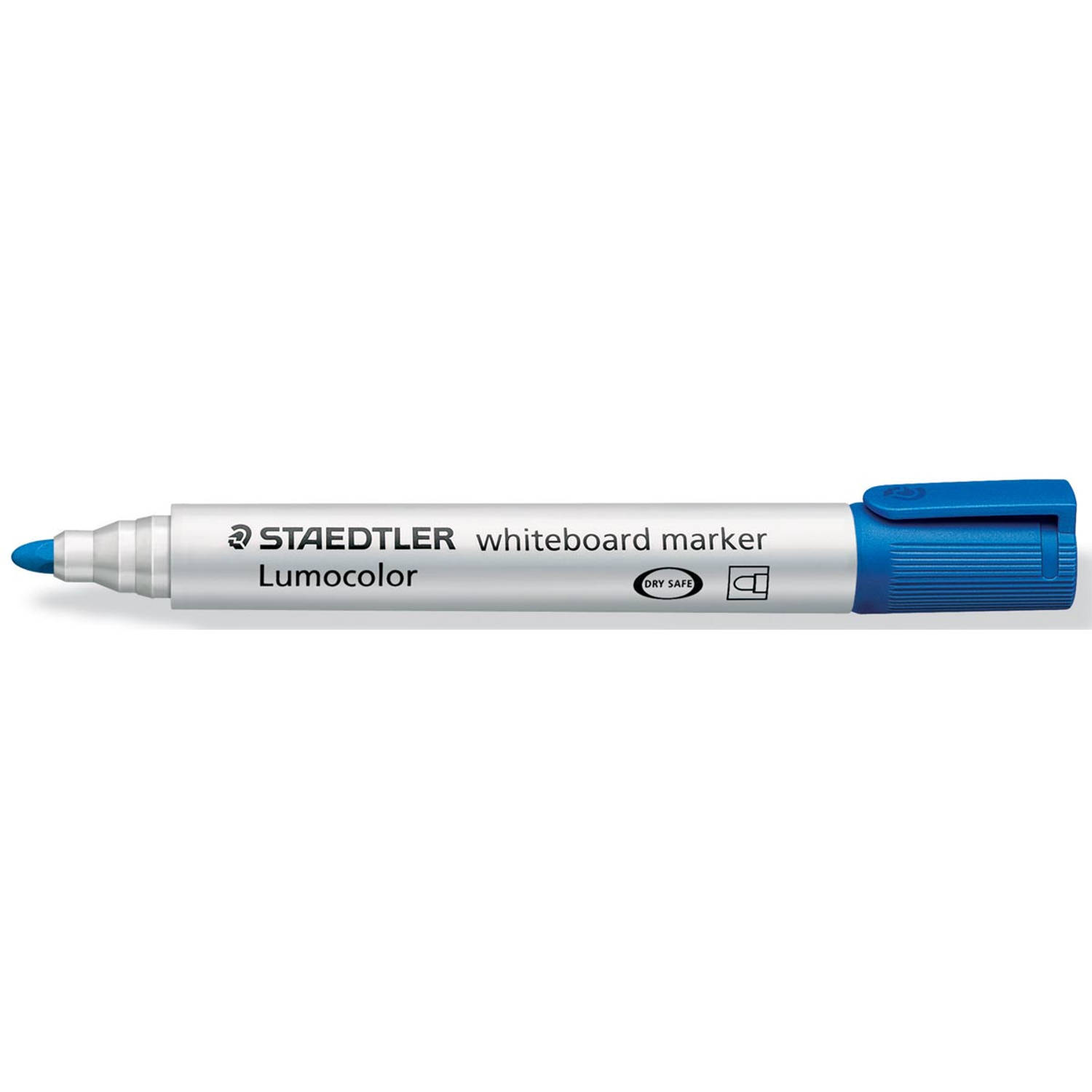 Viltstift Staedtler 351 whiteboard rond blauw 2mm