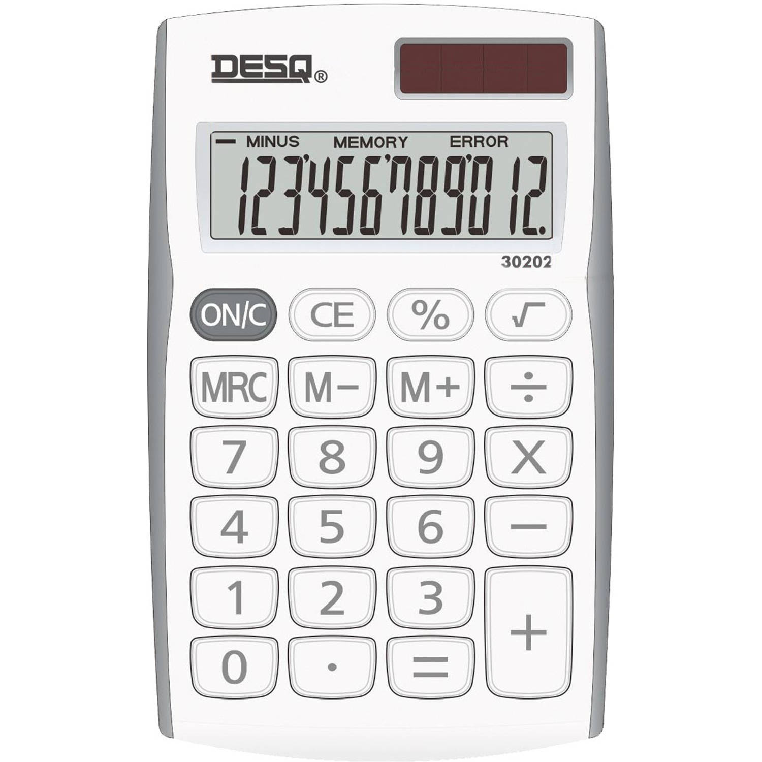 Desq zakrekenmachine Mobile 30202, wit 40 stuks