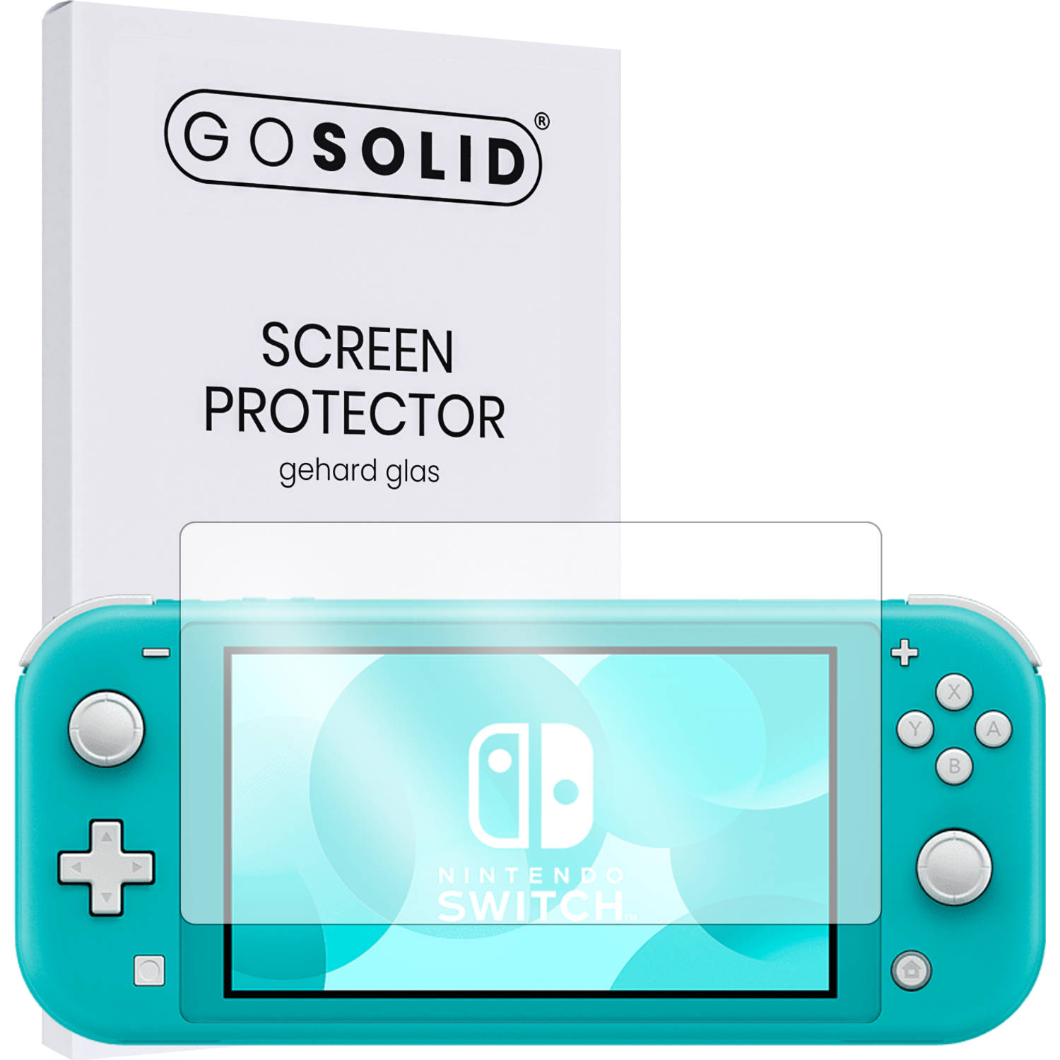 GO SOLID! ® Nintendo Switch Lite screenprotector gehard glas