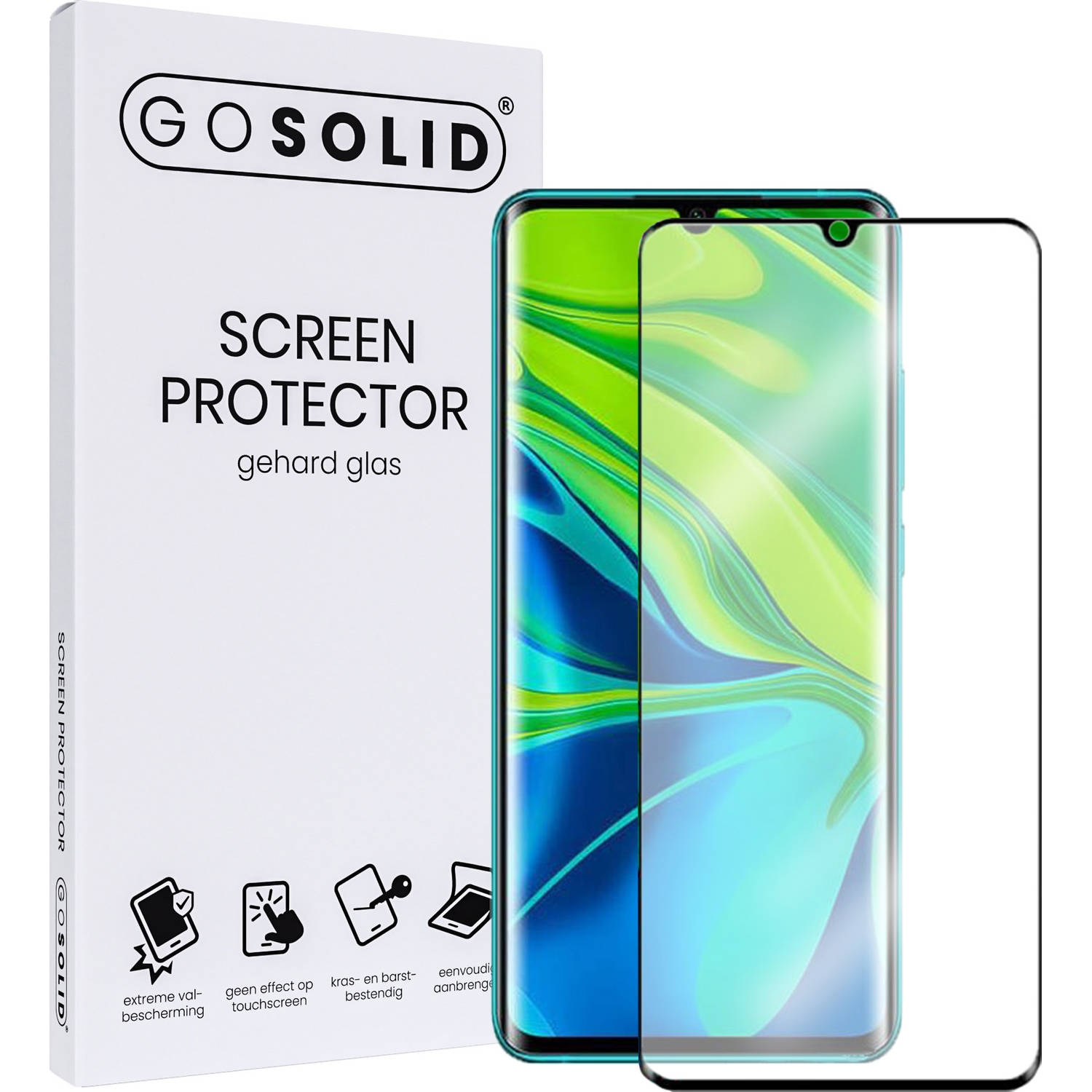 GO SOLID! Screenprotector voor Samsung Galaxy A20