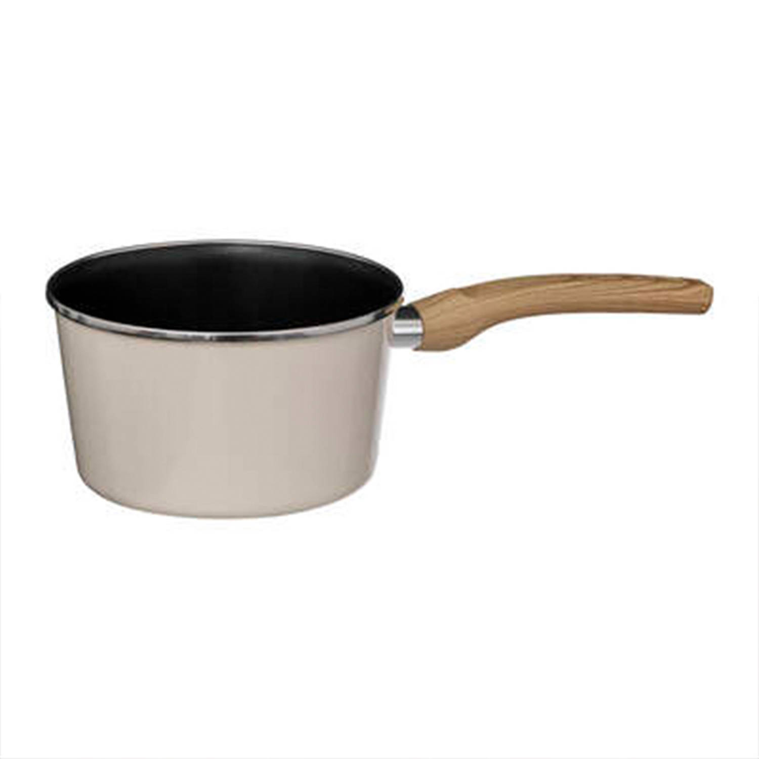 5Five - Steelpan/sauspan - Alle kookplaten geschikt - beige - D16 cm