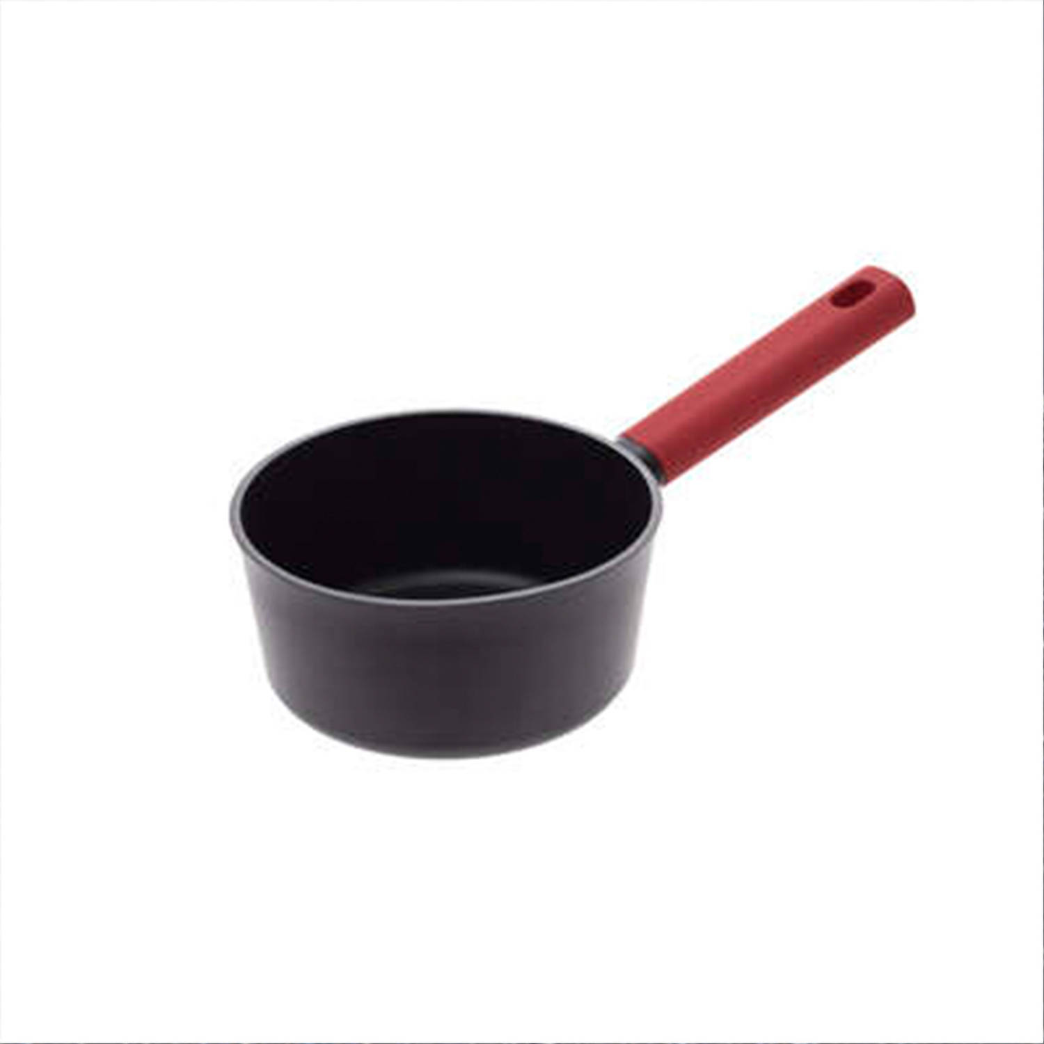 Steelpan-sauspan Alle kookplaten geschikt zwart dia 17 cm Steelpannen