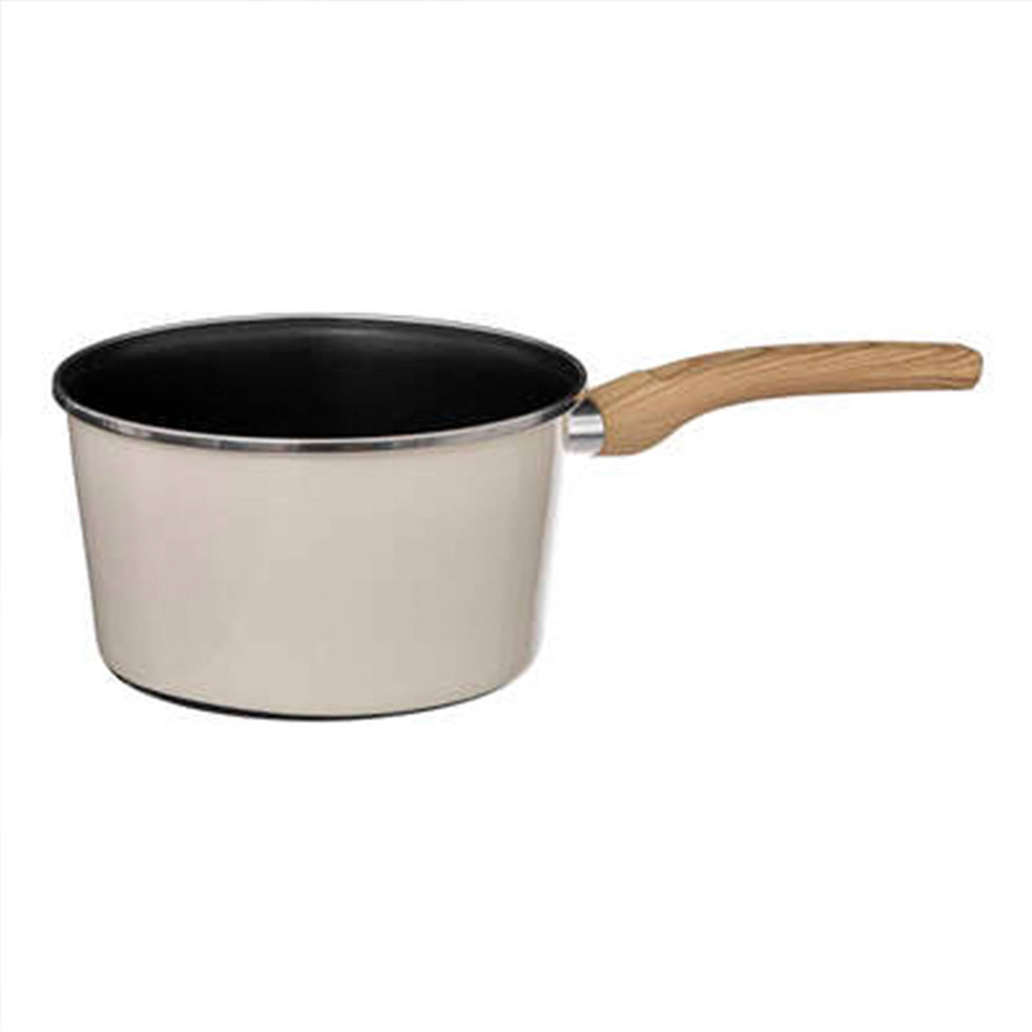 5Five - Steelpan/sauspan - Alle kookplaten geschikt - beige - D20 cm