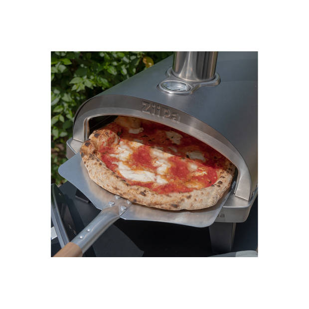 ZiiPa Pizza Oven Piana - Houtgestookt - met Thermometer - Leisteen - voor ø 30 cm pizza's