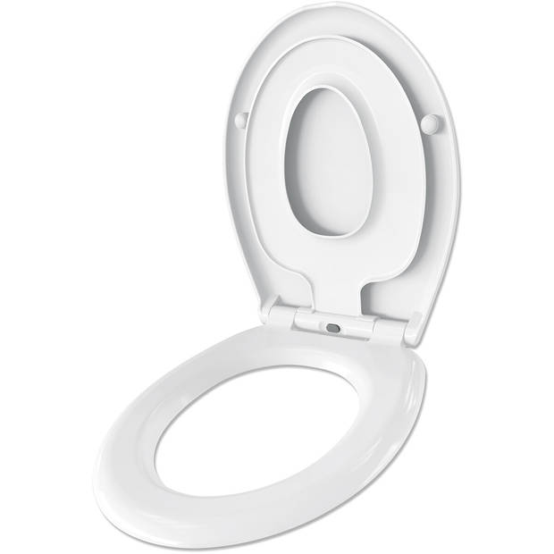 WC Bril met Verkleiner - Toiletbril met Kinderzitting - Velvalux Naresa - Toiletbril Family - Kinder Toiletzitting -
