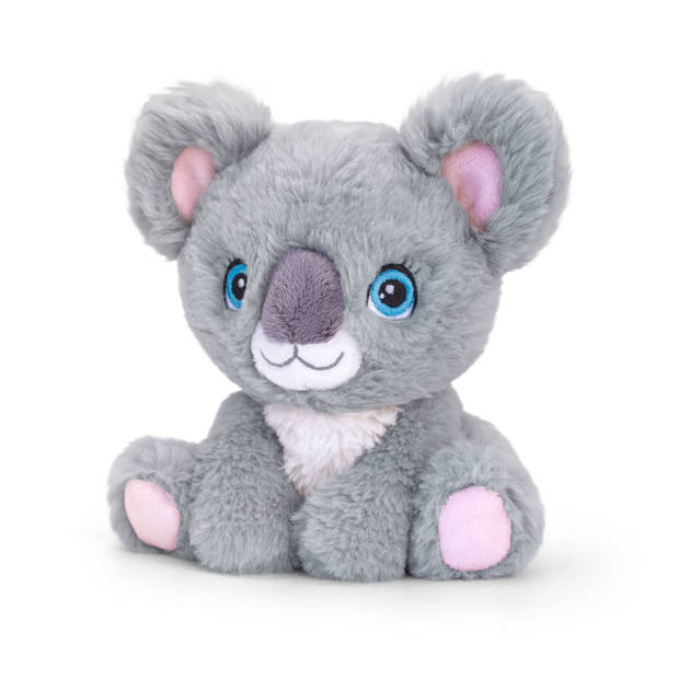 Keel toys - Cadeaukaart Gefeliciteerd met knuffeldier koala 16 cm - Knuffeldier