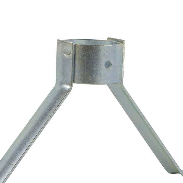 Stokhouder metaal - 3.2 x 18 x 7.5 cm - voor bezemstelen van 28 mm breed - Bezem