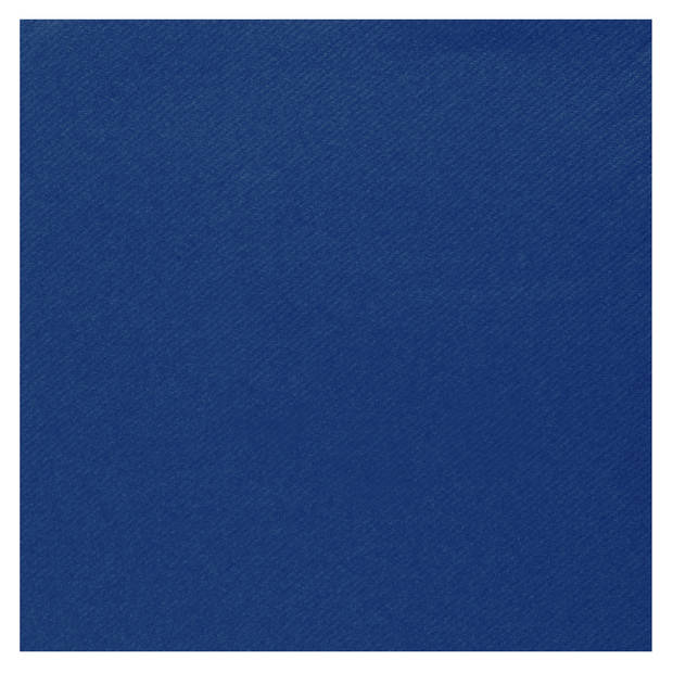 20x stuks feest servetten kobalt blauw - 40 x 40 cm - papier - Feestservetten