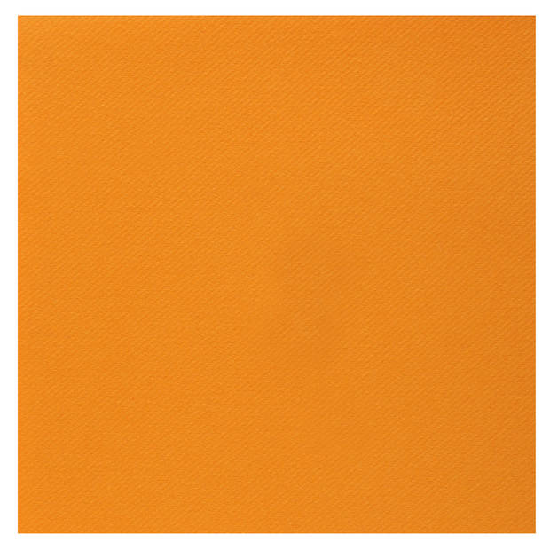 Santex feest servetten oranje - 50x stuks - 40 x 40 cm - Feestservetten