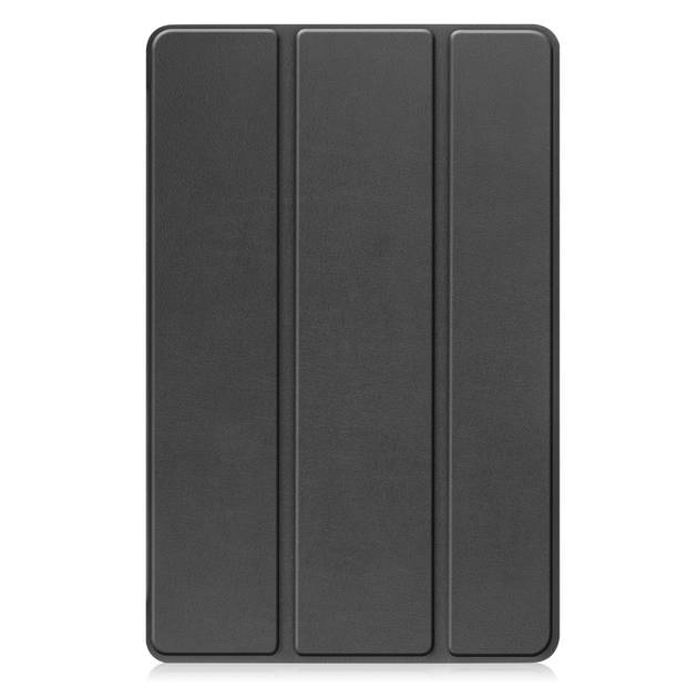 Basey Lenovo Tab P11 (2e Gen) Hoesje Kunstleer Hoes Case Cover -Zwart