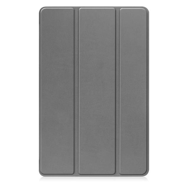 Basey Lenovo Tab P11 (2e Gen) Hoesje Kunstleer Hoes Case Cover -Grijs