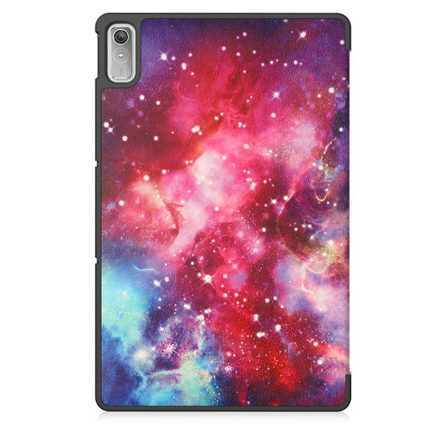 Basey Lenovo Tab P11 (2e Gen) Hoesje Kunstleer Hoes Case Cover -Galaxy